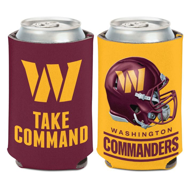 Enfriador de latas con eslogan de Washington Commanders, 12 oz.