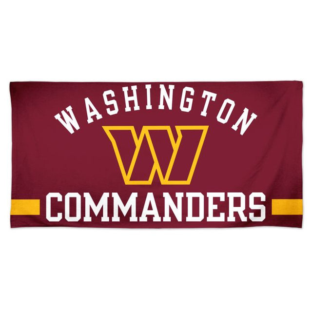 Toalla de playa Spectra de Washington Commanders de 30" x 60"