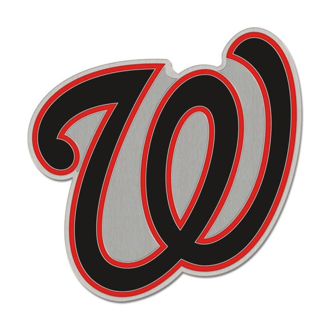 Washington Nationals Black / Orange Collector Enamel Pin Jewelry Card