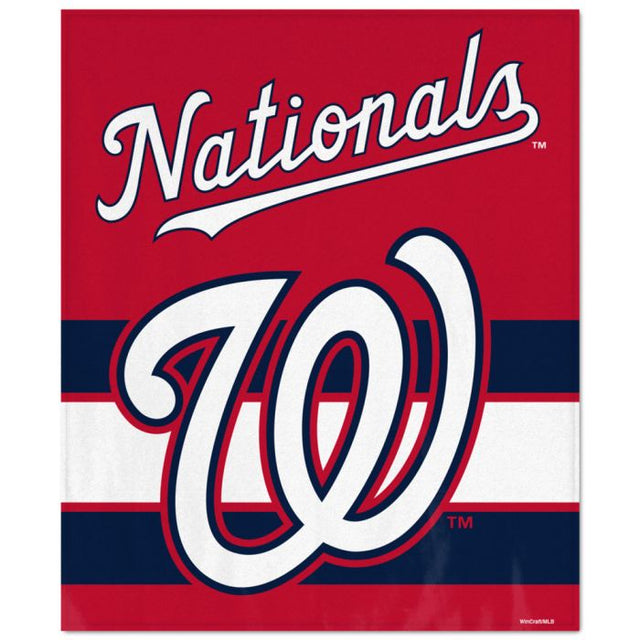 Manta de los Washington Nationals: ultra suave, 50" x 60"