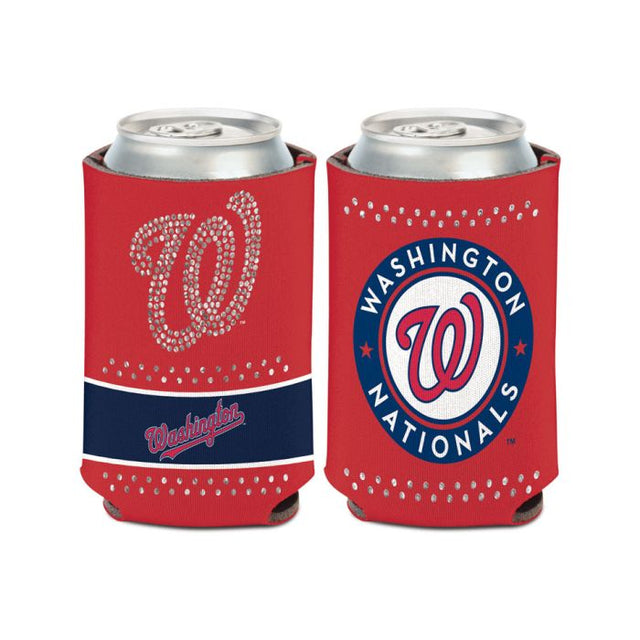 Enfriador de lata Bling de Washington Nationals de 12 oz.