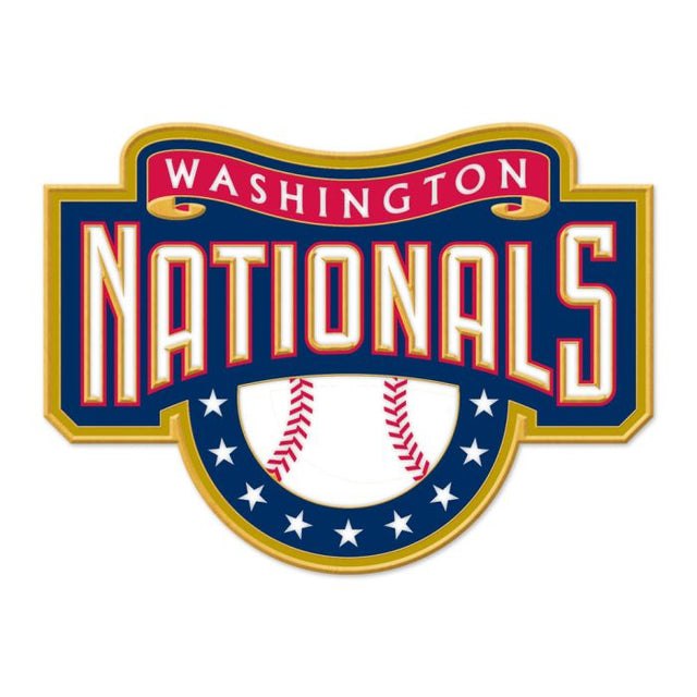 Washington Nationals COOPERSTOWN Collector Enamel Pin Jewelry Card