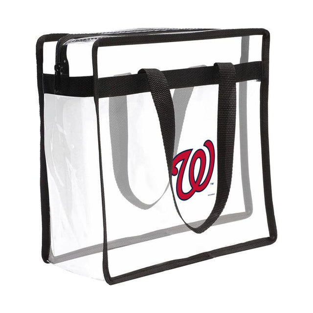 Washington Nationals Clear Tote Bag