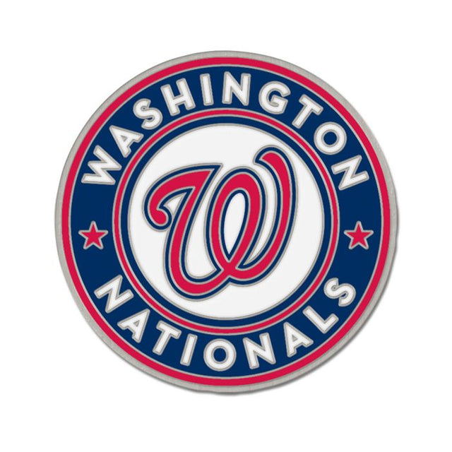 Tarjeta de joyería con pin esmaltado de colección de los Washington Nationals