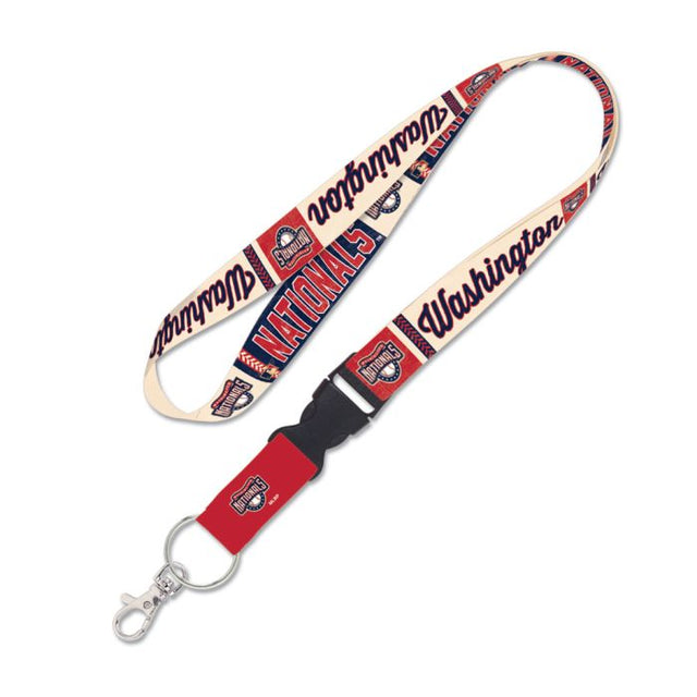 Washington Nationals / Cooperstown Lanyard w/detachable buckle 1"