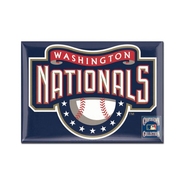 Washington Nationals / Cooperstown Metal Magnet 2.5" x 3.5"