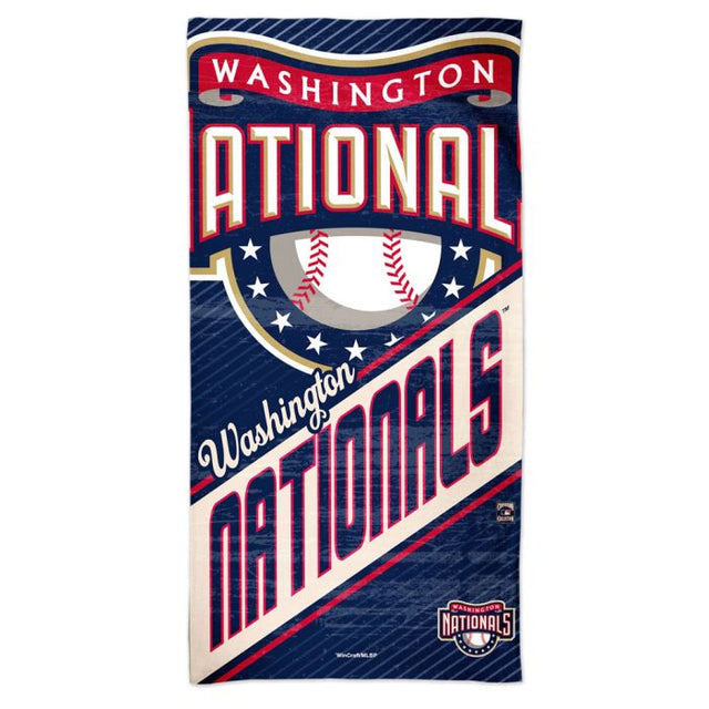 Washington Nationals / Cooperstown Spectra Beach Towel 30" x 60"