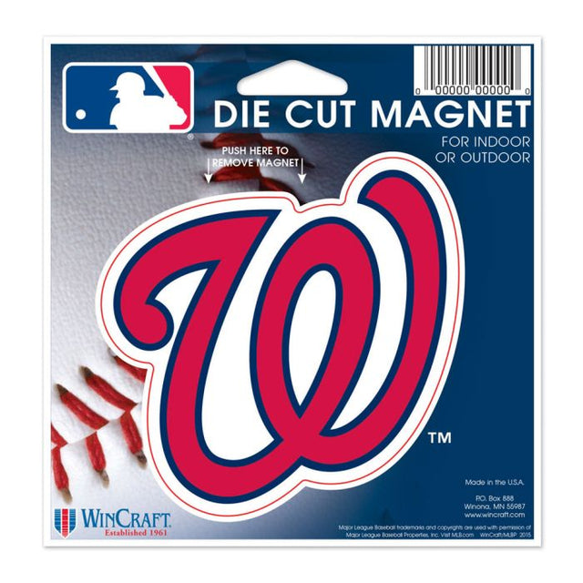 Washington Nationals Die Cut Magnet 4.5" x 6"