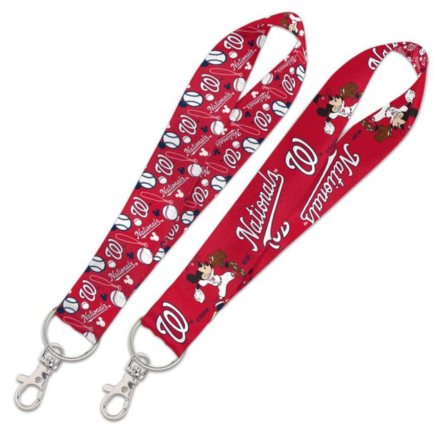 Washington Nationals / Disney MICKEY Lanyard Key Strap 1"