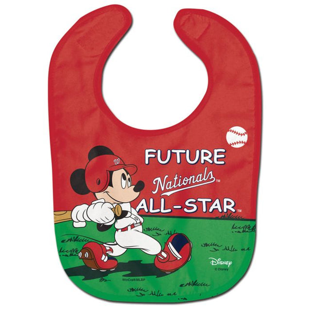 Washington Nationals / Disney MICKEY MOUSE All Pro Baby Bib