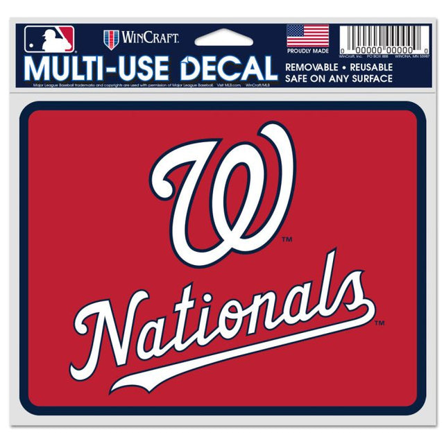 Washington Nationals Fan Decals 5" x 6"