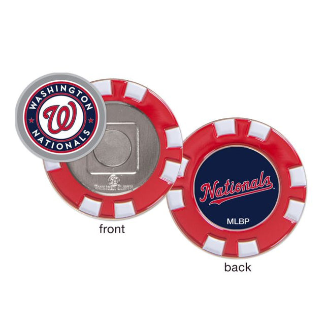 Marcador de fichas de póquer de golf de Washington Nationals