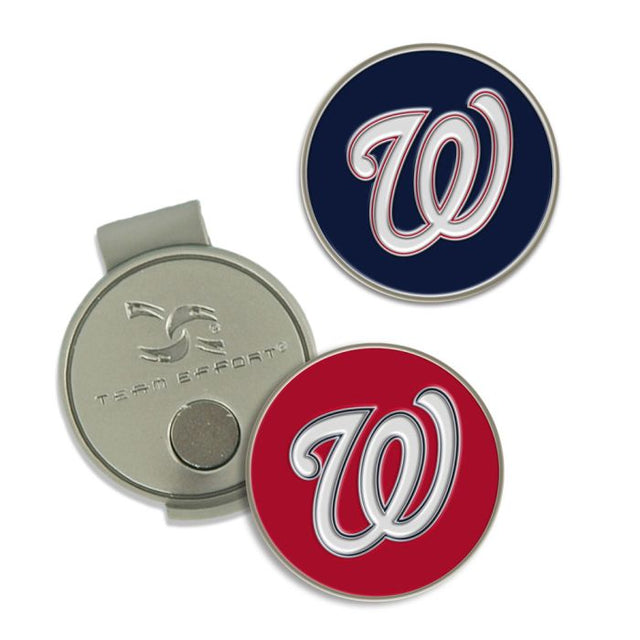 Clip para gorra y marcadores de los Washington Nationals