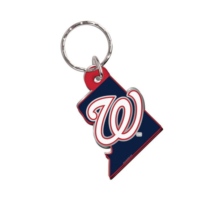 Llavero de los Washington Nationals de forma libre