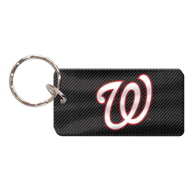 Llavero rectangular de los Washington Nationals