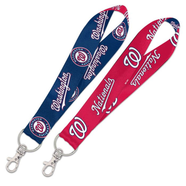 Washington Nationals Lanyard Key Strap 1"