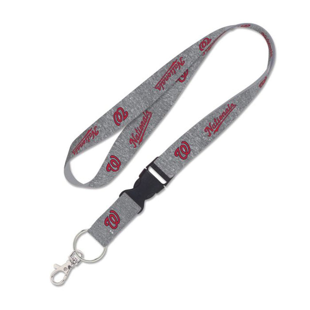 Washington Nationals Lanyard w/detachable buckle 1"