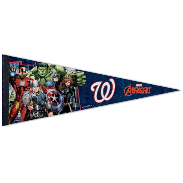 Washington Nationals / Marvel (c) 2021 MARVEL Premium Pennant 12" x 30"