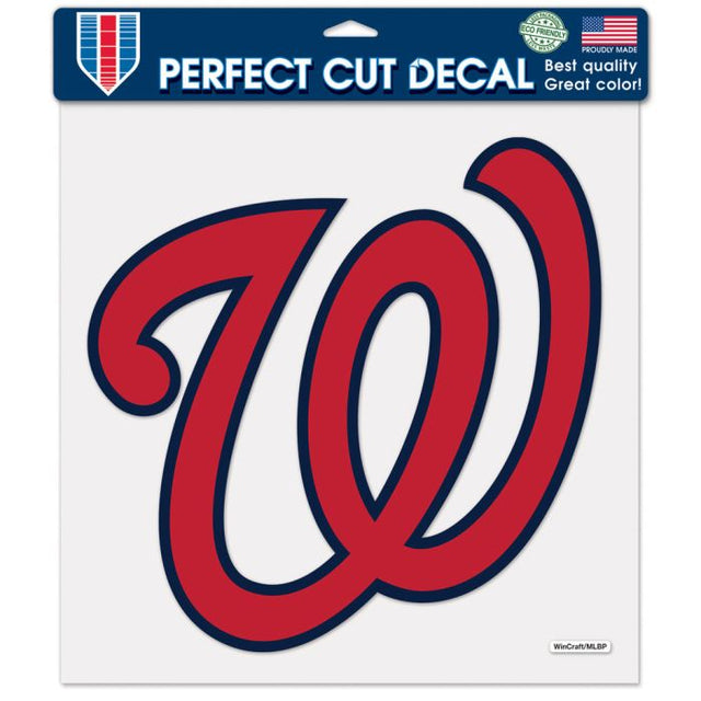 Washington Nationals Perfect Cut Color Decal 12" x 12"