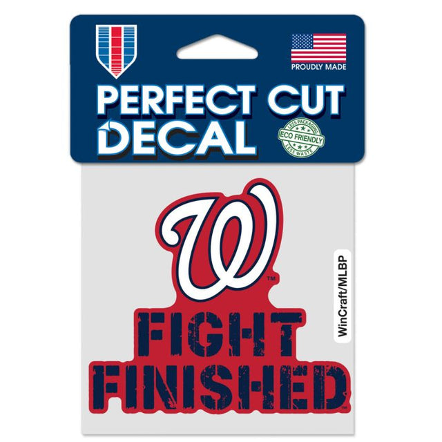 Washington Nationals Perfect Cut Color Decal 4" x 4"