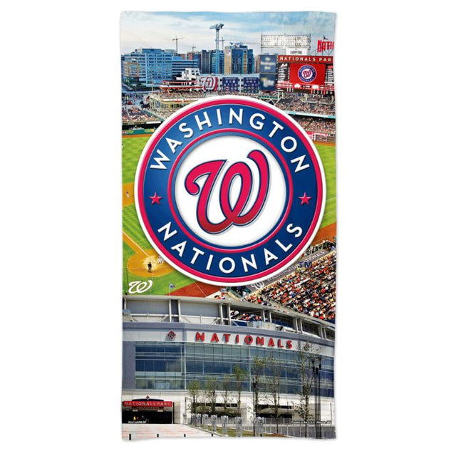 Toalla de playa Spectra de Washington Nationals de 30" x 60"