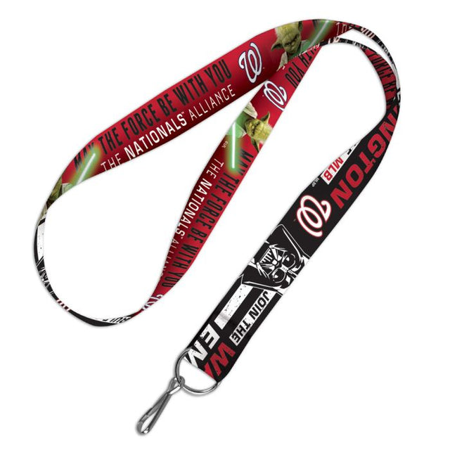 Washington Nationals / Star Wars DARTH VADER &amp; YODA Lanyard 1"