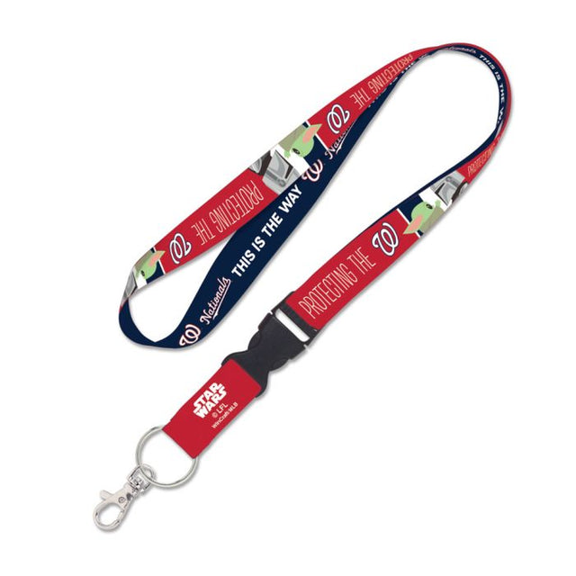 Washington Nationals / Star Wars Mandalorian Lanyard w/detachable buckle 1"