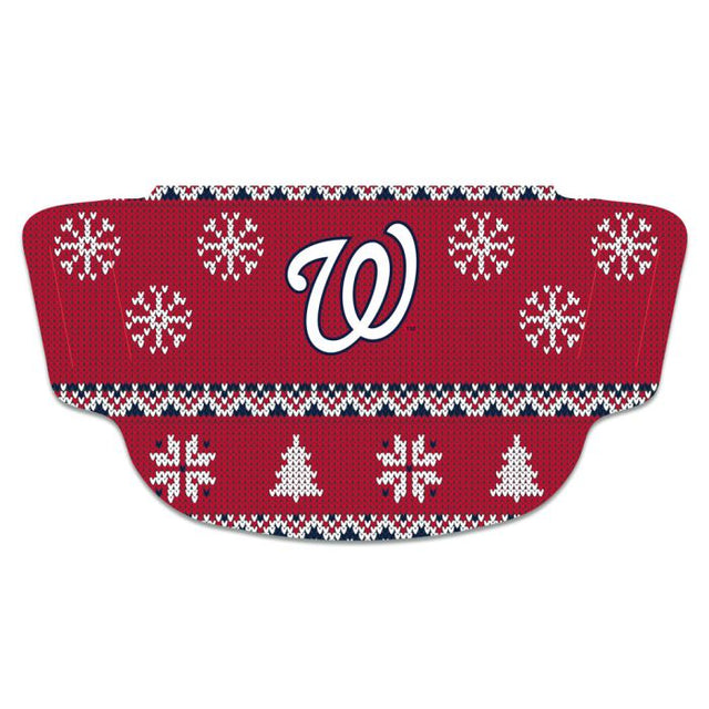 Washington Nationals / Suéter feo Suéter feo Máscara de fanático Cubre cara