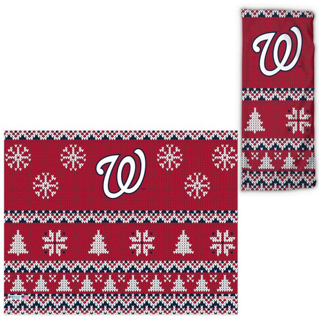 Washington Nationals / Ugly Sweater Ugly Sweater Fan Wraps