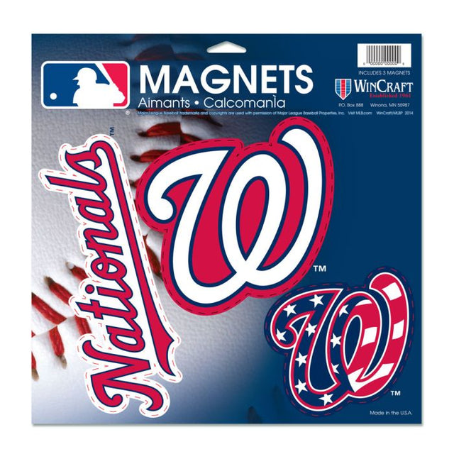 Washington Nationals Vinyl Magnet 11" x 11"