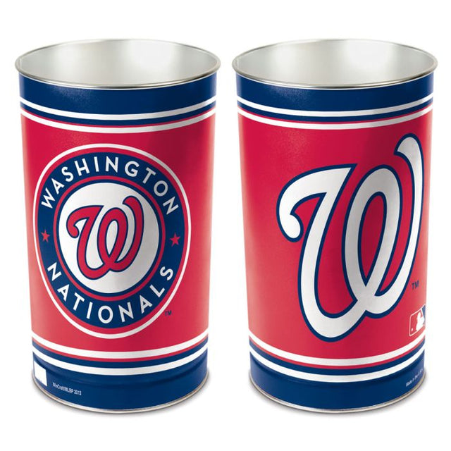 Papelera de los Washington Nationals, cónica, 15" de alto