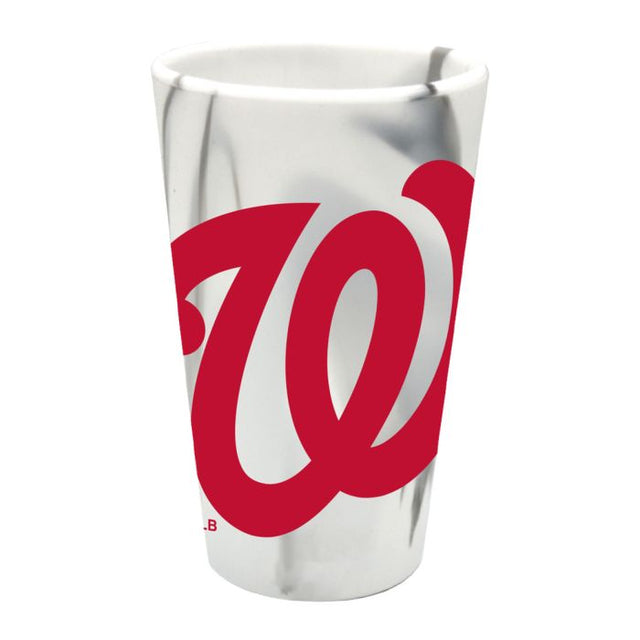 Washington Nationals fashion 16 oz Silicone Pint Glass