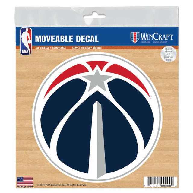 Washington Wizards All Surface Decal 6" x 6"