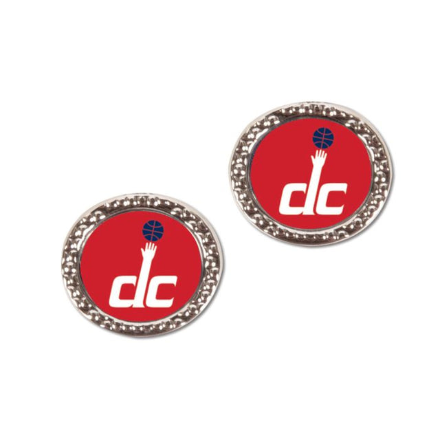 Washington Wizards Earrings Jewelry Carded Round