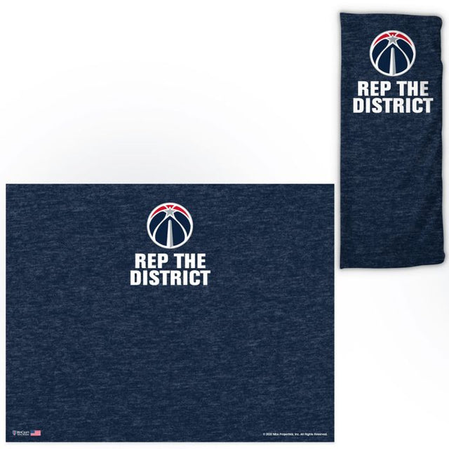 Washington Wizards HEATHERED Fan Wraps