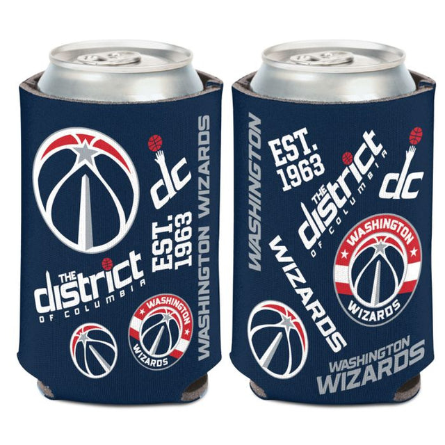 Washington Wizards scatter Can Cooler 12 oz.