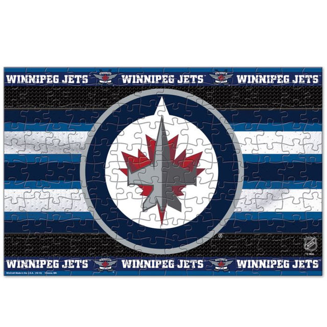 Rompecabezas de 150 piezas de los Winnipeg Jets en caja