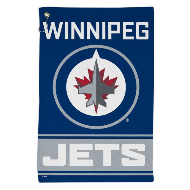 Toalla deportiva de 16 x 25 de los Winnipeg Jets