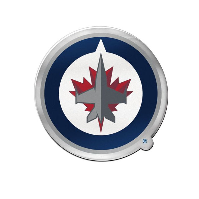 Emblema acrílico para automóvil de los Winnipeg Jets