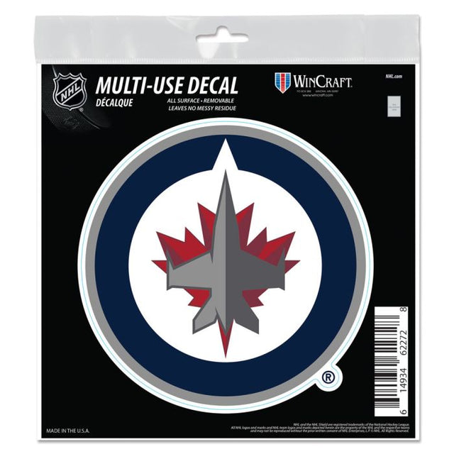 Winnipeg Jets All Surface Decal 6" x 6"