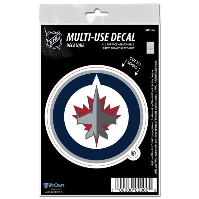 Winnipeg Jets All Surface Decals 3" x 5"