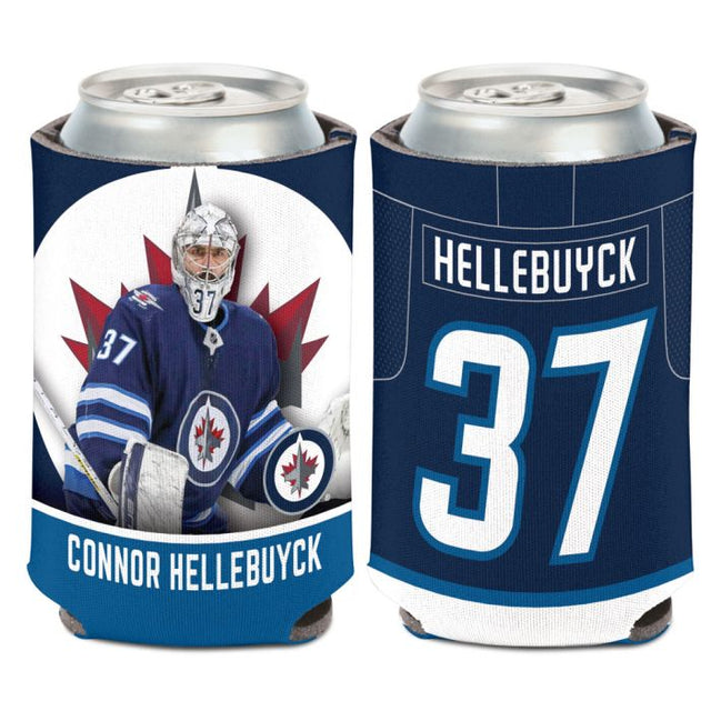 温尼伯喷气机队罐装冷却器 12 盎司 Connor Hellebuyck