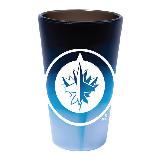 Vaso de pinta de silicona de 16 oz de Winnipeg Jets Fashion