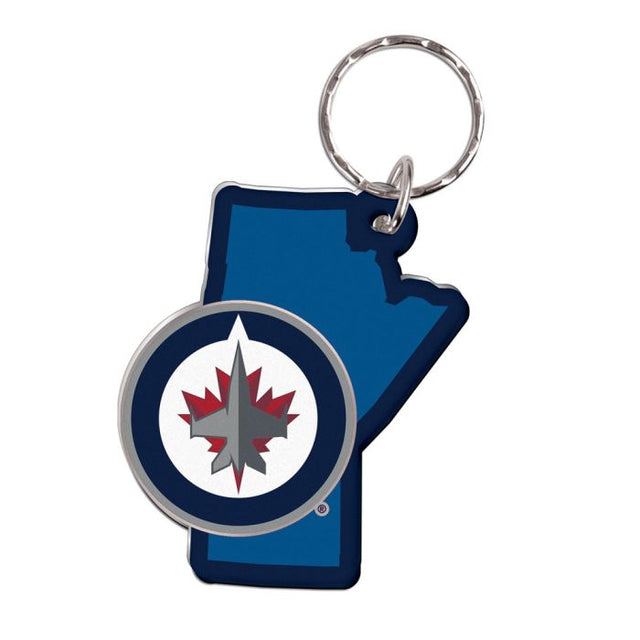 Llavero de los Winnipeg Jets de forma libre