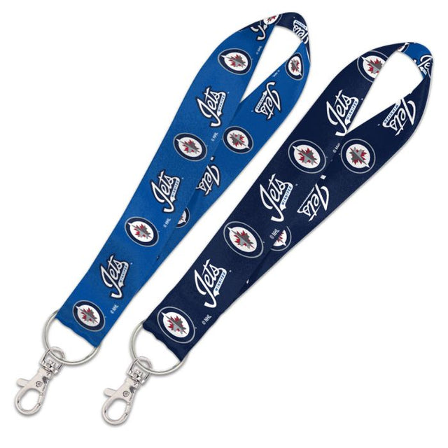 Winnipeg Jets Lanyard Key Strap 1"