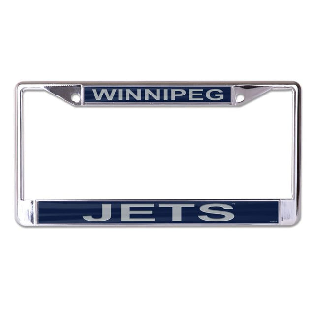 Winnipeg Jets Lic Plt Marco S/L Impreso