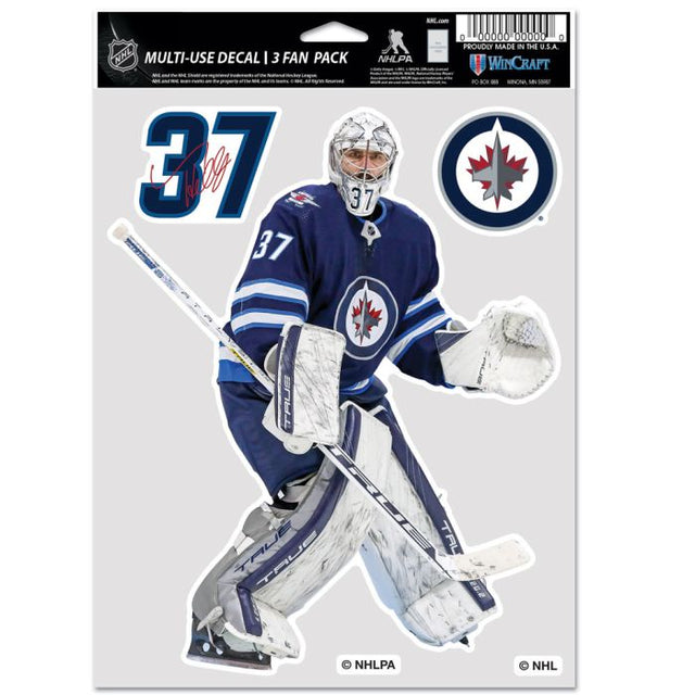 温尼伯喷气机队多用途 3 球迷包 Connor Hellebuyck