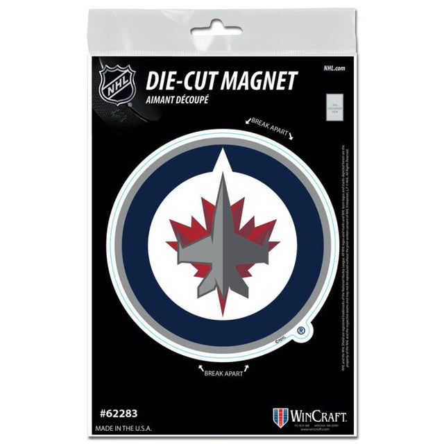 Imanes para exteriores de los Winnipeg Jets de 3" x 5"