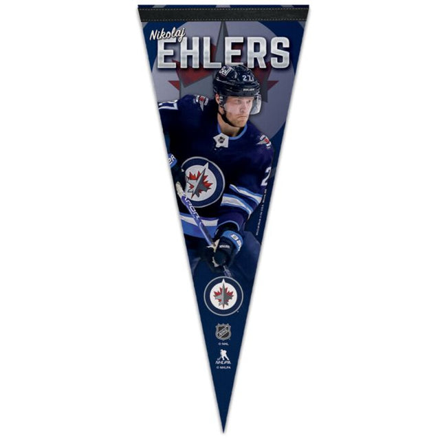 Winnipeg Jets Premium Pennant 12" x 30" Nikolaj Ehlers