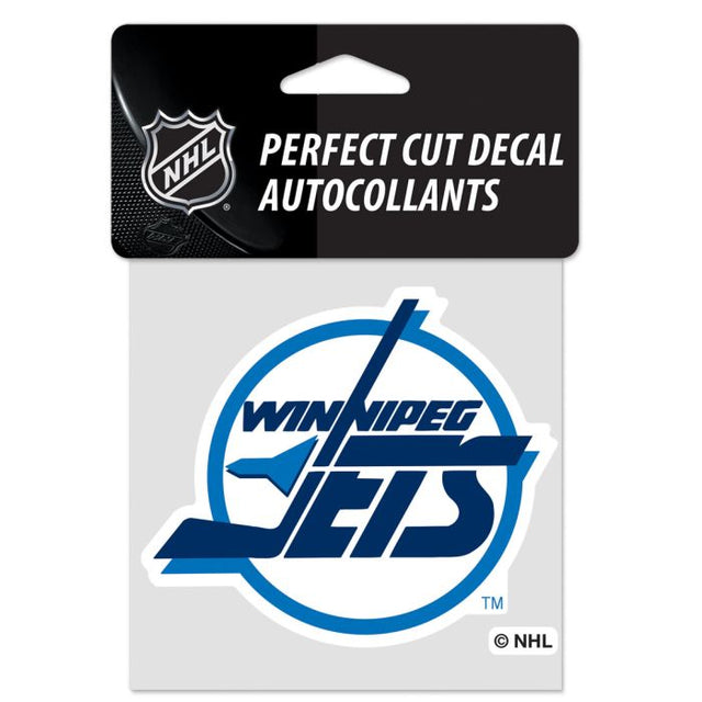 Winnipeg Jets Special Edition Perfect Cut Color Decal 4" x 4"